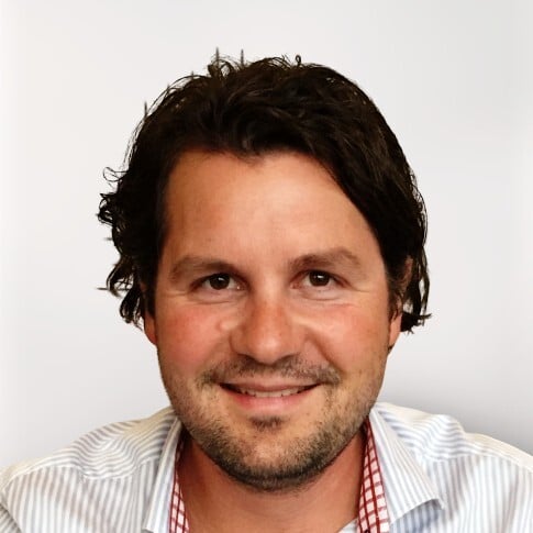 A portrait of Piethein Strengholt, Chief Data Officer, Netherlands at Microsoft.