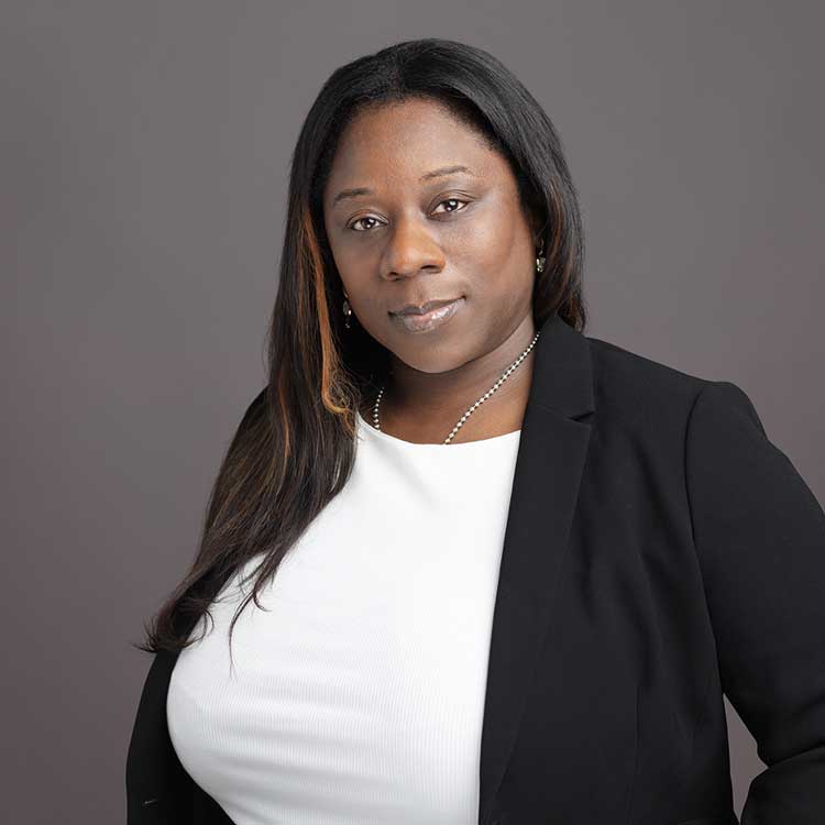 Headshot of Simone Lavine, Vice President of International Sales & Operations.