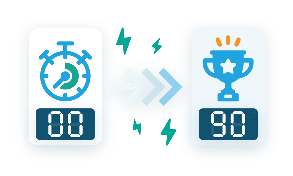 Graphic representing time-efectiveness of Profisee's Fast Start Implementation.