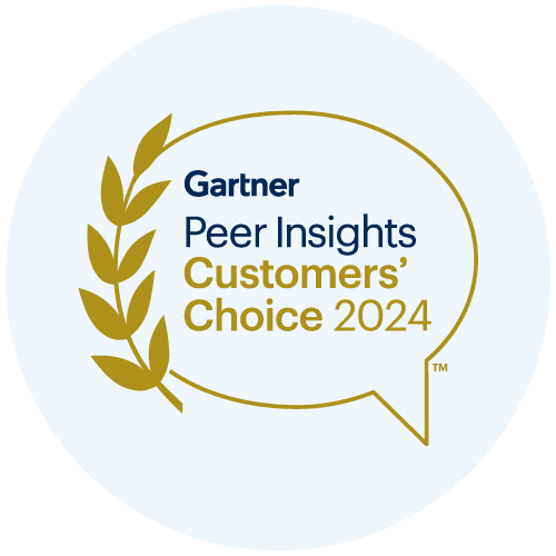Gartner Peer Insights Customers' Choice 2024 award badge.