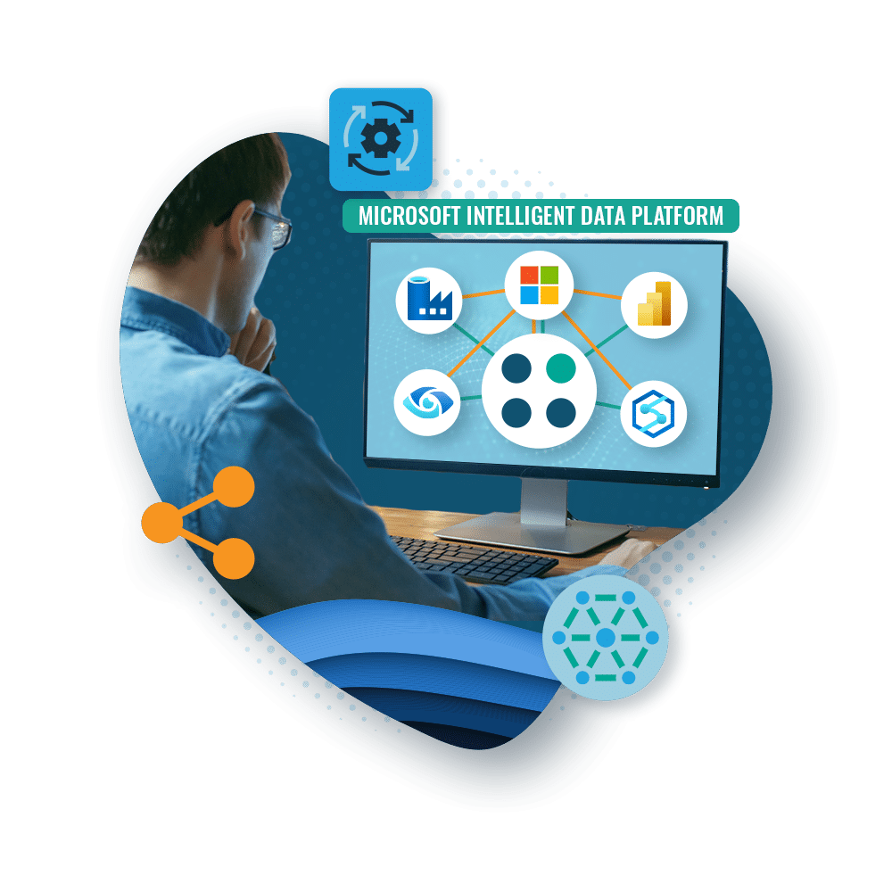 Graphic for the Intelligent Data Platform page of Profisee's site