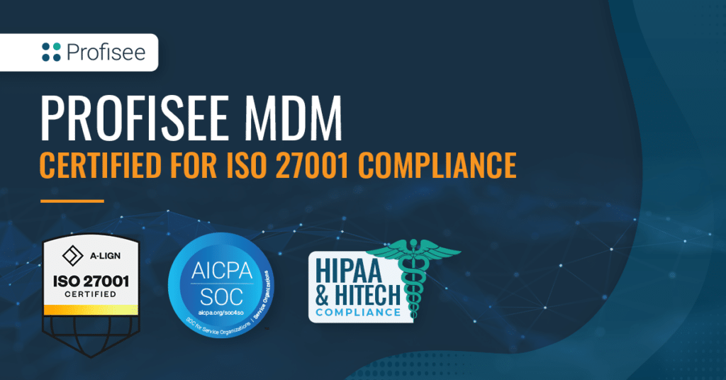 Profisee ISO 27001 Certification